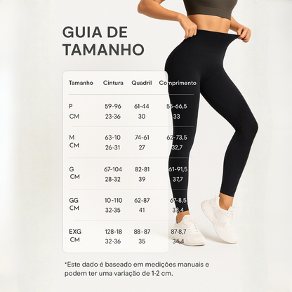 SlimPress™ - Legging Queima Calorias [COMPRE 1, LEVE 3] +BRINDE