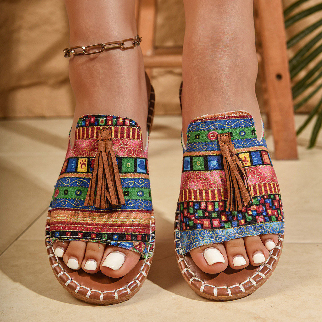 Kit com 2 Pares de Rasteirinhas Confortáveis – Coloridas