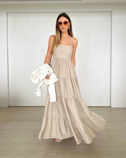 Vestido Longo Madison + Brinde Exclusivo