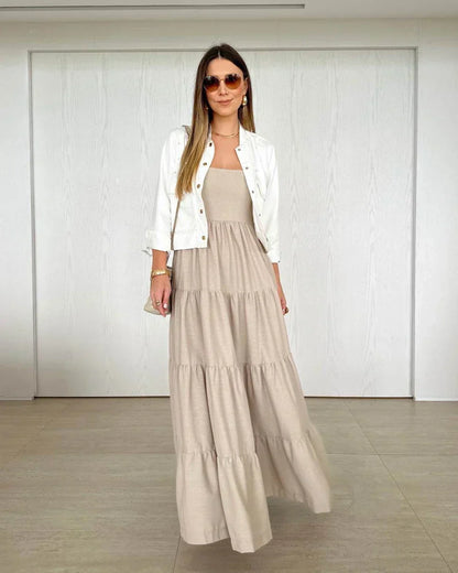 Vestido Longo Madison + Brinde Exclusivo