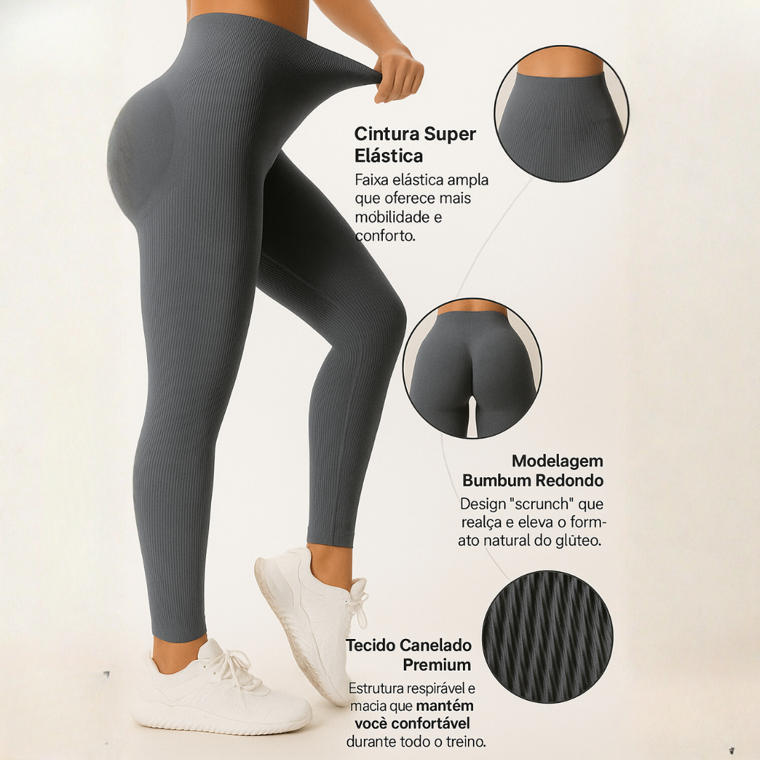 SlimPress™ - Legging Queima Calorias [COMPRE 1, LEVE 3] +BRINDE