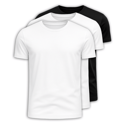 Kit 3 Camisetas Pima Premium Fiorinni