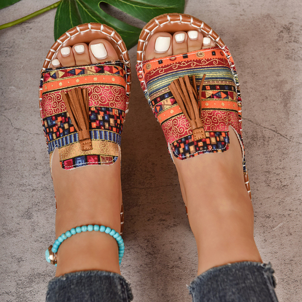 Kit com 2 Pares de Rasteirinhas Confortáveis – Coloridas