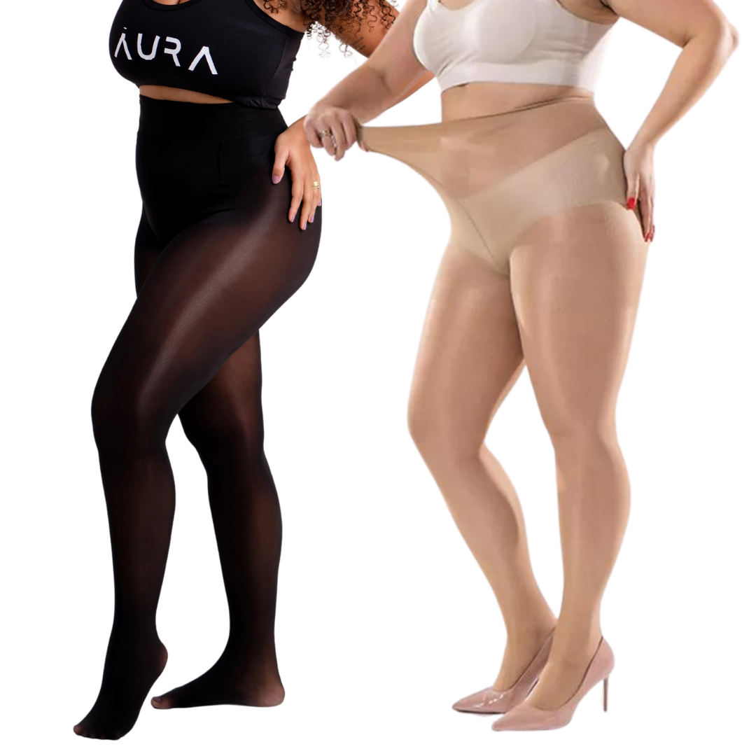 [LEVE 2 PELO PREÇO DE 1] Meia Calça Indestrutível Modelo Aura | PROMOÇÃO BRAVANTE