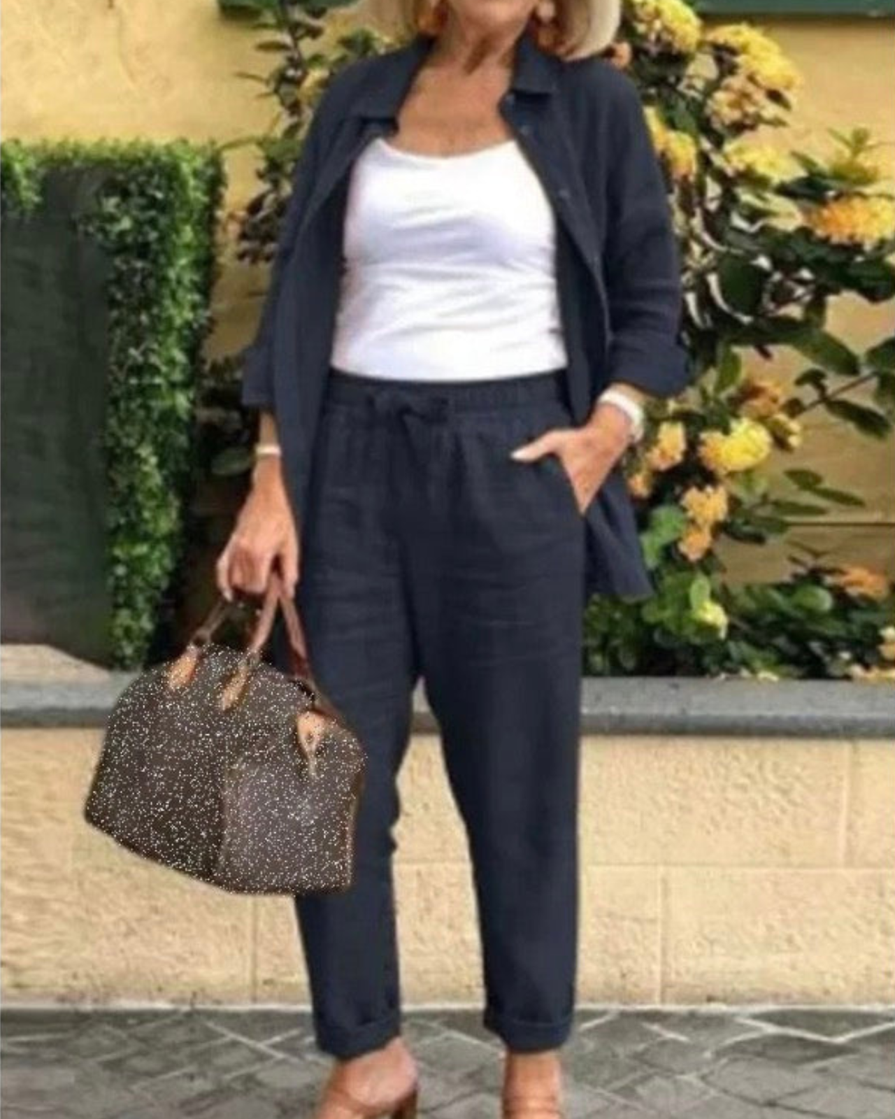 Conjunto com Botão Isabele