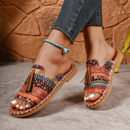 Kit com 2 Pares de Rasteirinhas Confortáveis – Coloridas