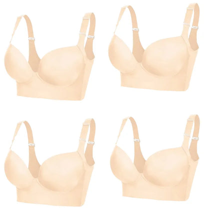 Kit 4 Sutiãs Becca Push-Up Modelador - PROMOÇÃO POR TEMPO LIMITADO 🔥