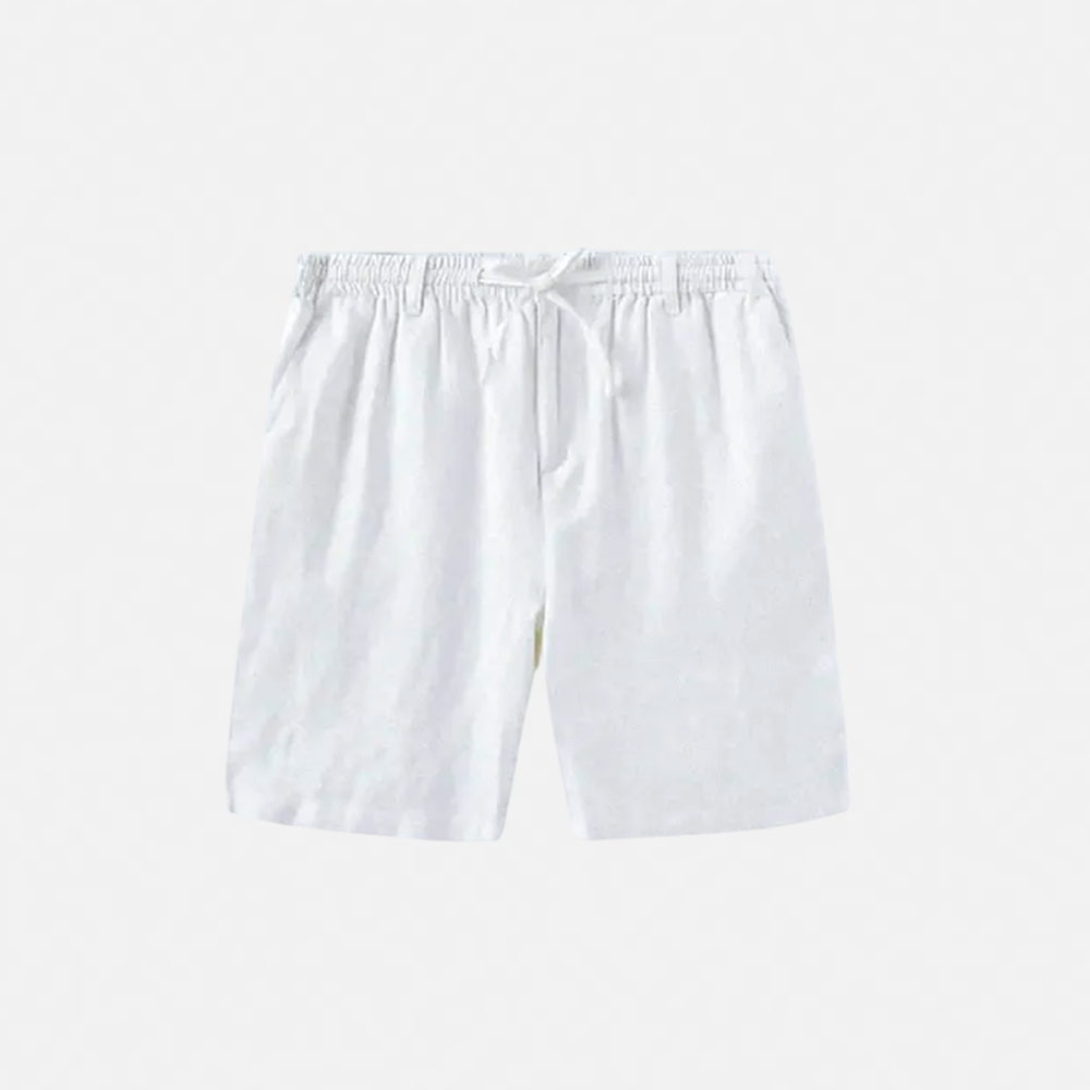 Bermuda Masculina Linho White
