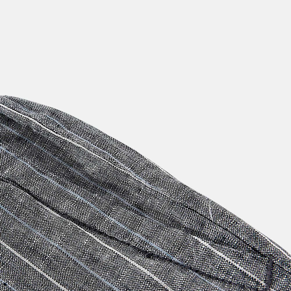 Bermuda Masculina Linho Listrada