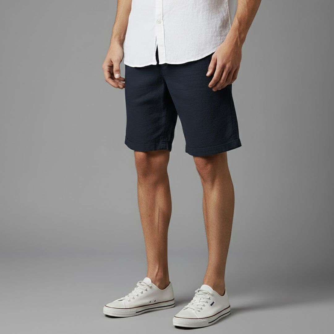 Bermuda Masculino Linho Phuket