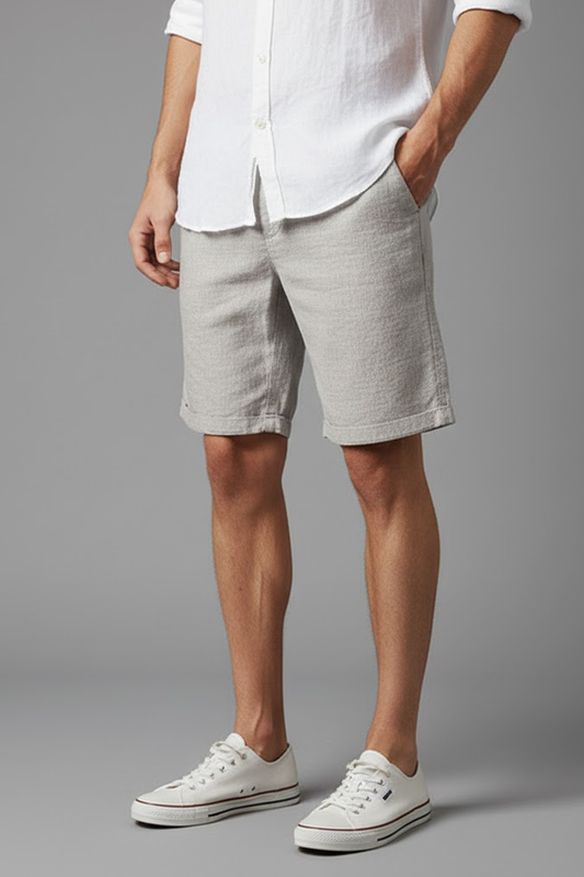 Bermuda Masculino Linho Phuket