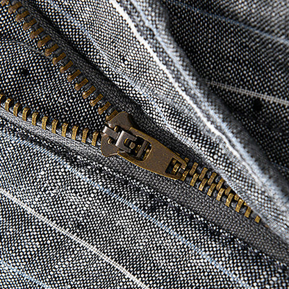 Bermuda Masculina Linho Listrada