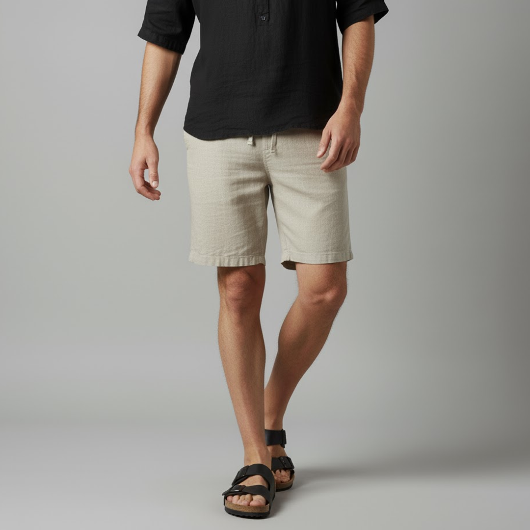 Bermuda Masculina Linho