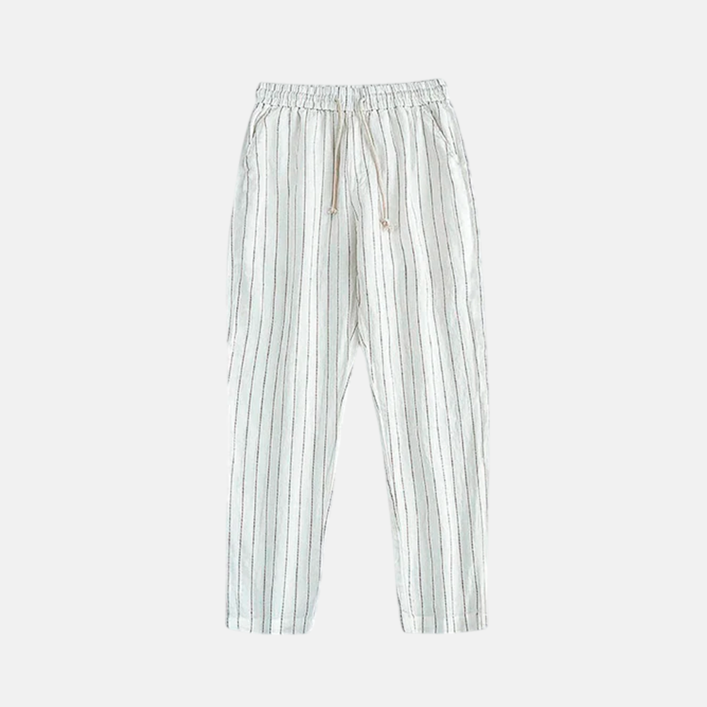 Calça Linho Listrada Fiorinni F084