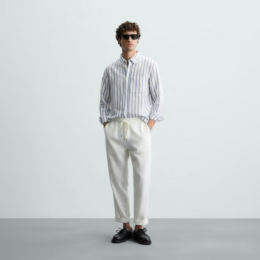 Calça Linho Masculina Fiorinni F085