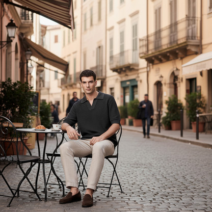 Camisa Polo Masculina Alento