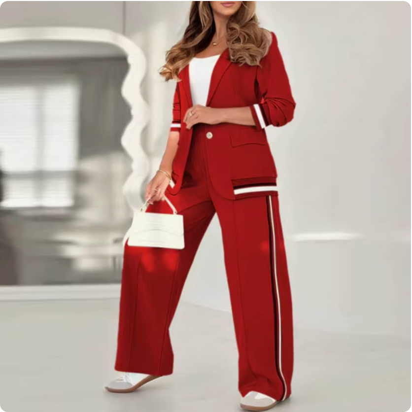 Conjunto Casaquinho e Calça Luiza