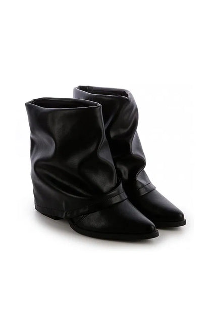 Bota Lapela Lizzy Preto