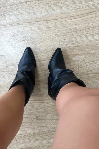 Bota Lapela Lizzy Preto