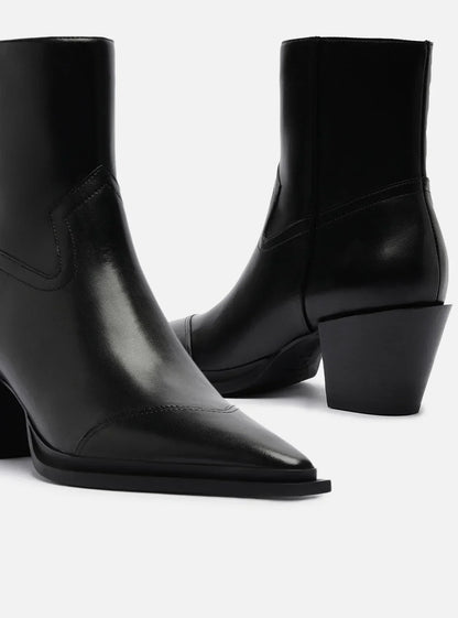 Bota Acamurçada Cano Curto Western