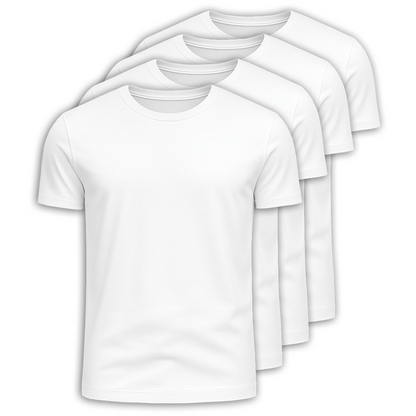 Kit 4 Camisetas Pima Premium Fiorinni