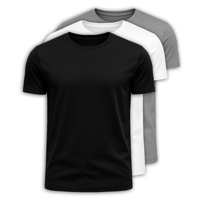 Kit 3 Camisetas Pima Premium Fiorinni