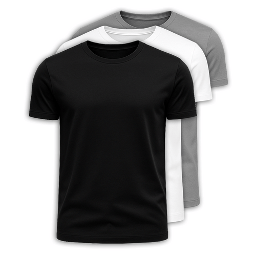 Kit 3 Camisetas Pima Premium Fiorinni