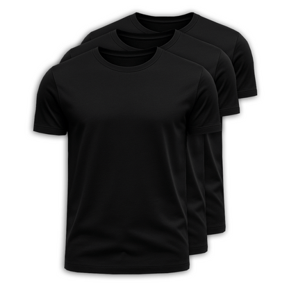 Kit 3 Camisetas Pima Premium Fiorinni