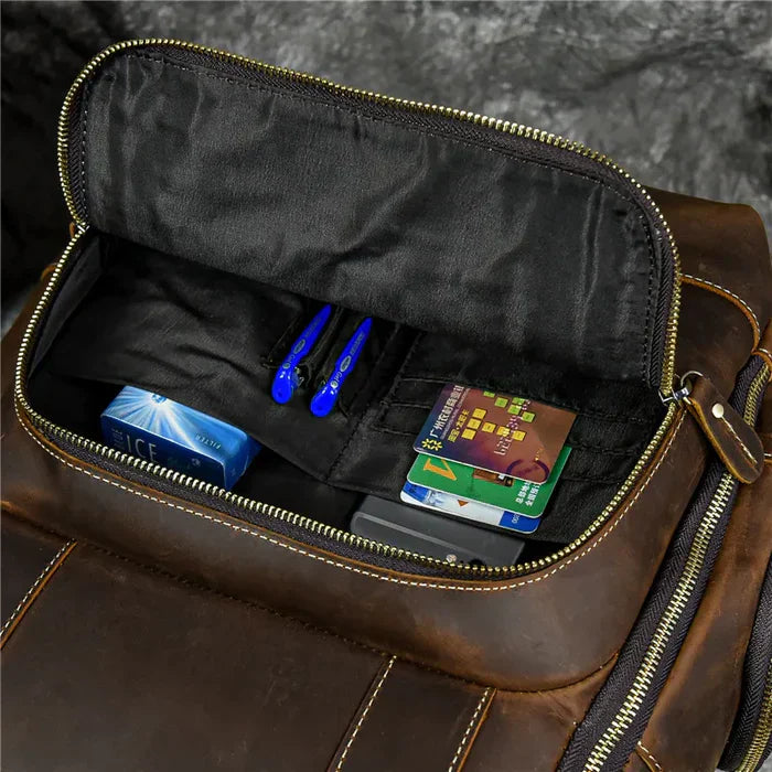 Mochila Executiva em Couro Fiorinni Retrô