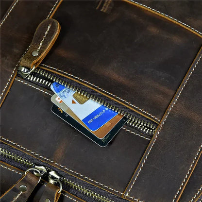 Mochila Executiva em Couro Fiorinni Retrô