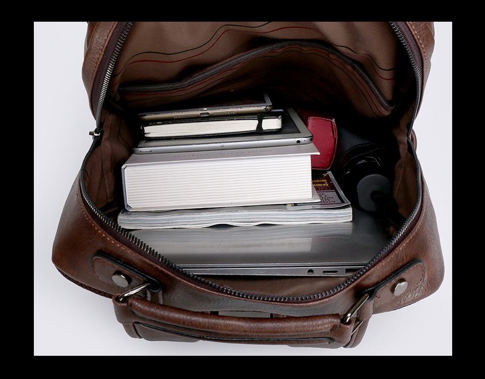 Mochila Executiva em Couro Fiorinni Berlin