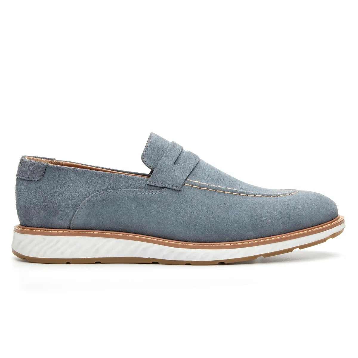 Loafer Casual Toscana Camurça Jeans - 2905