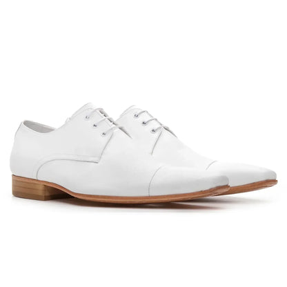 Sapato Arctic Social Masculino Estilo Italiano Branco - 307