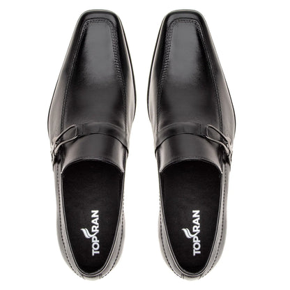 Sapato Social Vanguarda Preto com Fivela - 4603
