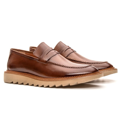 Loafer Valente Tratorado Whisky - 3654