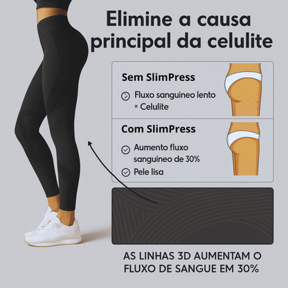 SlimPress™ - Legging Queima Calorias [COMPRE 1, LEVE 3] +BRINDE