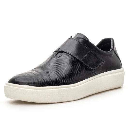 Tênis Casual com Velcro Preto - 5002