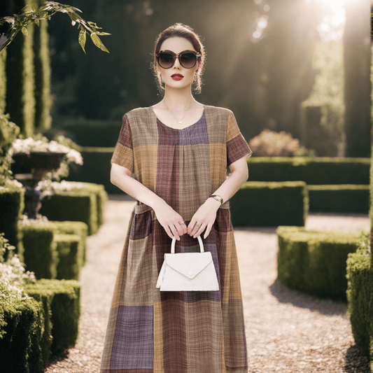 Vestido Soltinho Antonella™ Estilo Barroco / Celebre a Vida com Leveza e Estilo!