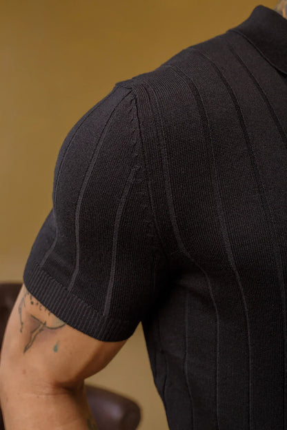 Kit com 3 Polo Zíper Malha Piquet - Não amassa, não desbota e 0 transparência