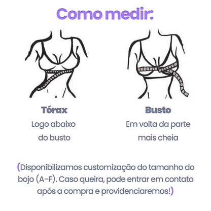 Sutiã Tomara que Caia Bela Cmfort - Sustentação Perfeita Sem Alças - [COMPRE 1 LEVE 2]